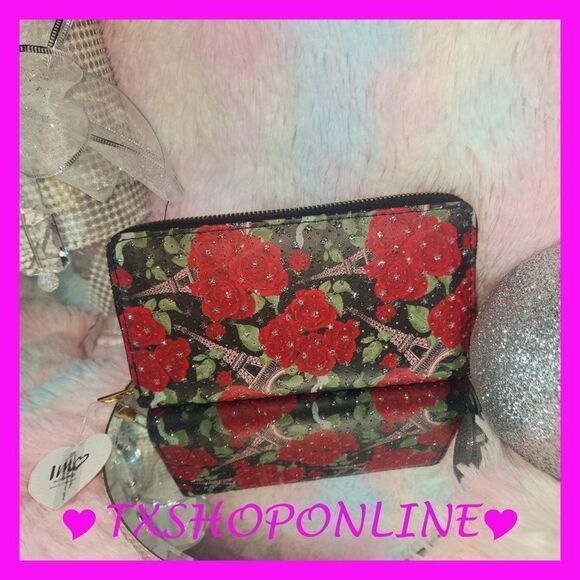 Roses bling wallet - Picture 1 of 4